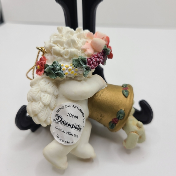 Dreamsicles 1998 Cherub Holiday Ornament set of 6 - Picture 8 of 14